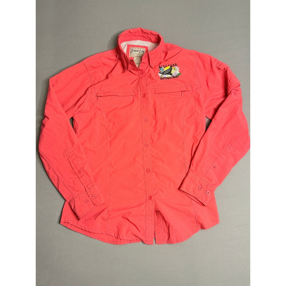 Biscayne National Park Bimini Bay Outfitters Coral Fishing Shirt‎ - Small